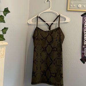 Camo Lululemon tank